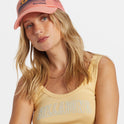 Across Waves Trucker Hat - Peach Out