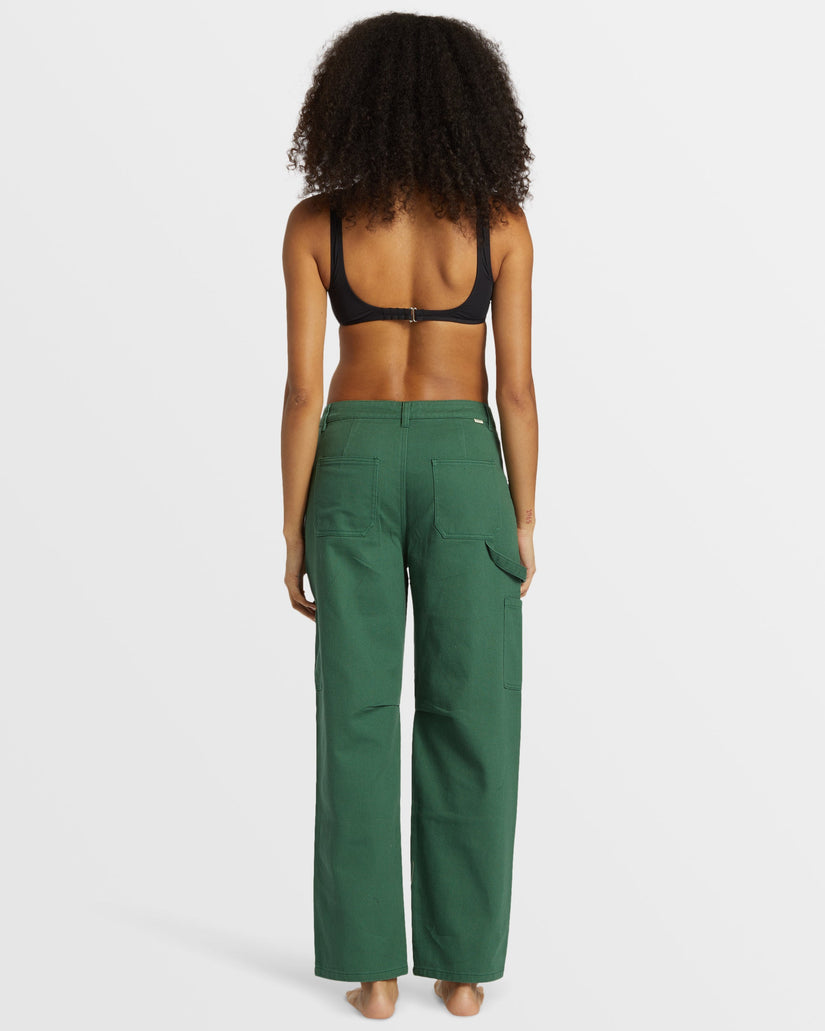 Leia Cargo Pants - Emerald Bay