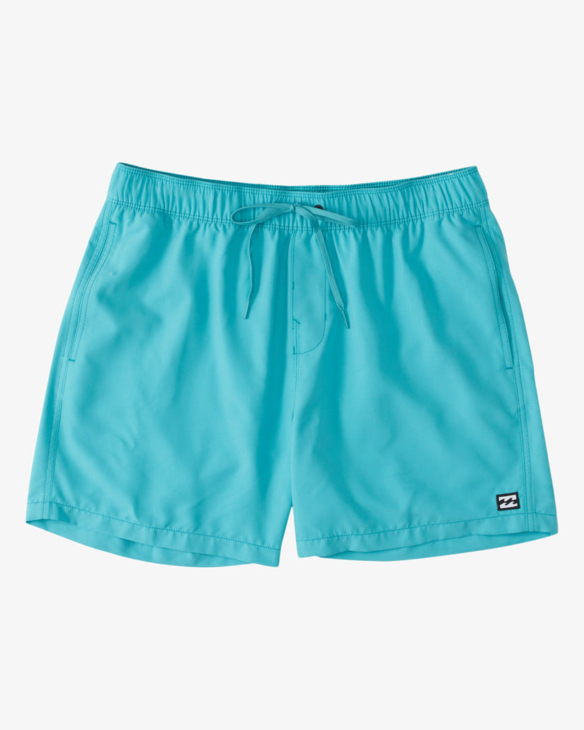 Boys All Day Layback Boardshorts - Dark Mint