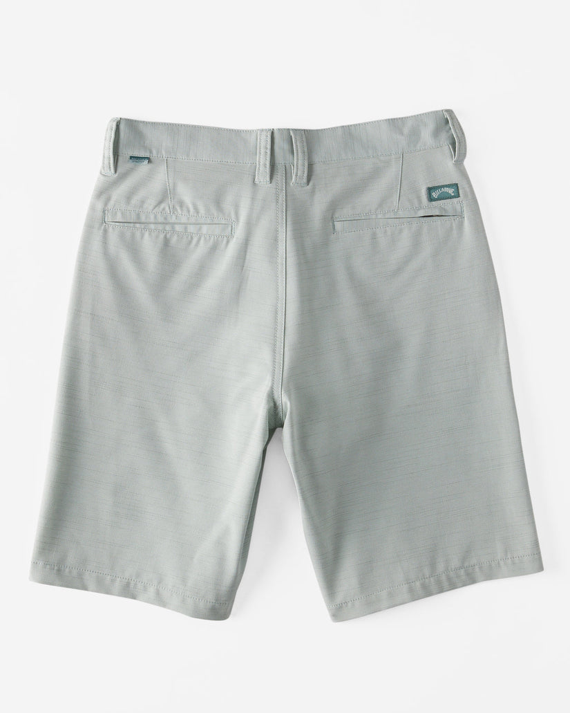 Boy's Crossfire Slub Shorts 18" - Vapour