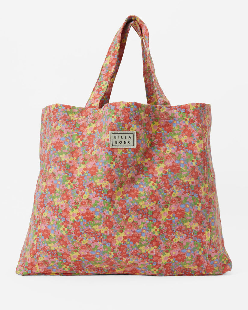 So Essential Tote Bag - Pink Trails