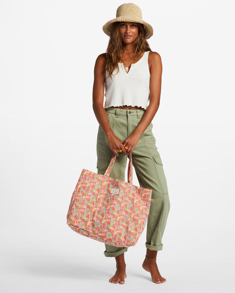 So Essential Tote Bag - Pink Trails