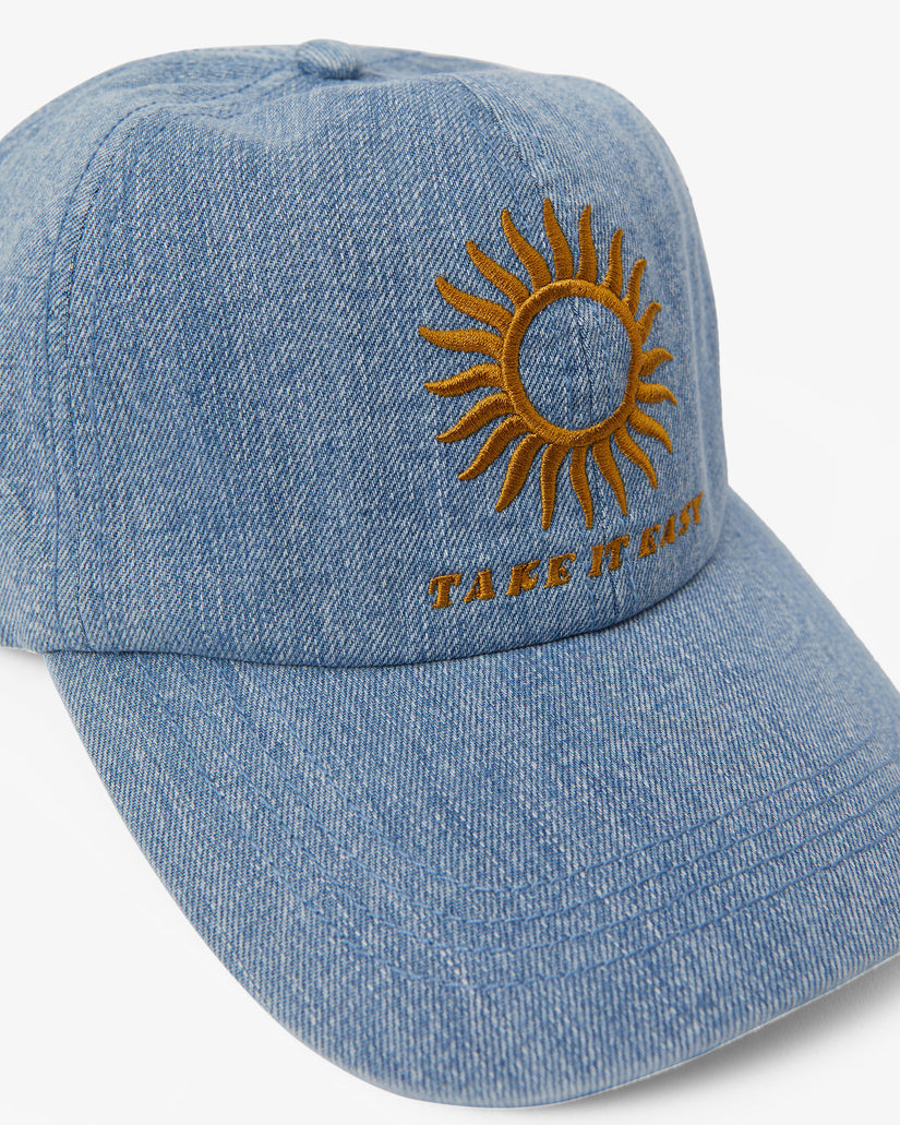 Dad Cap Strapback Hat - True Blue