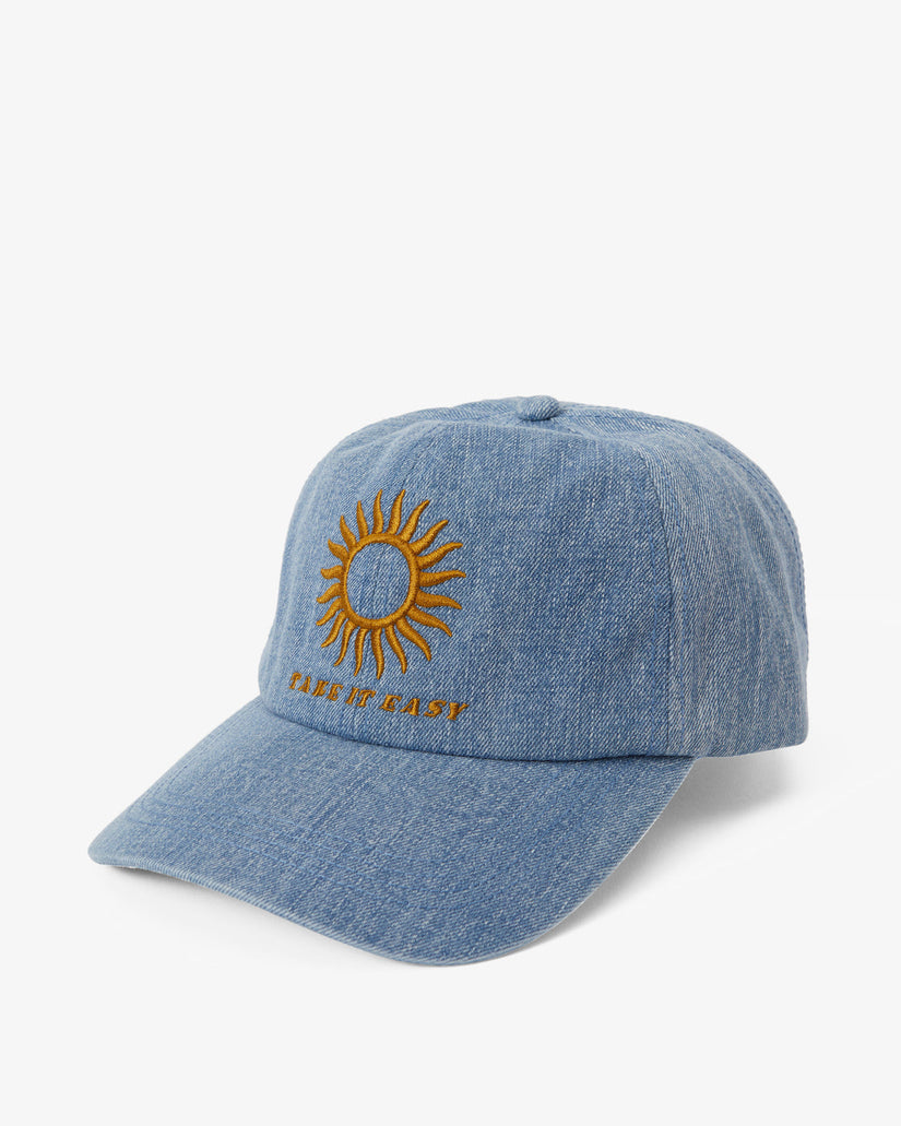 Dad Cap Strapback Hat - True Blue