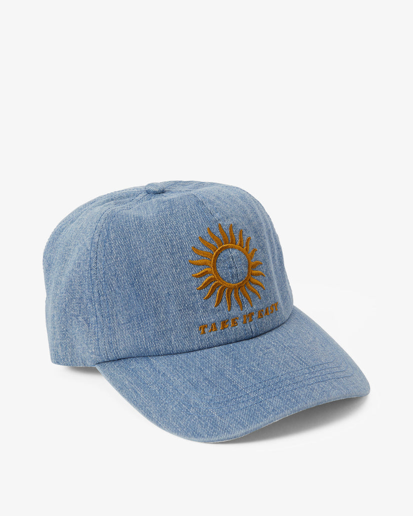 Dad Cap Strapback Hat - True Blue