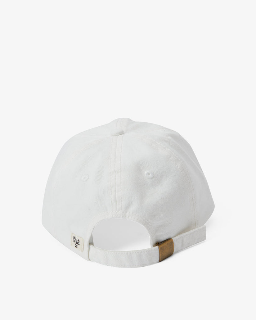Dad Cap Strapback Hat - White Multi
