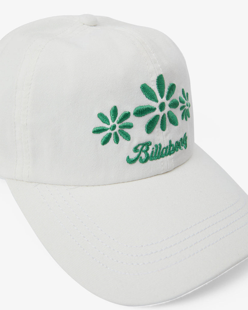 Dad Cap Strapback Hat - White Multi