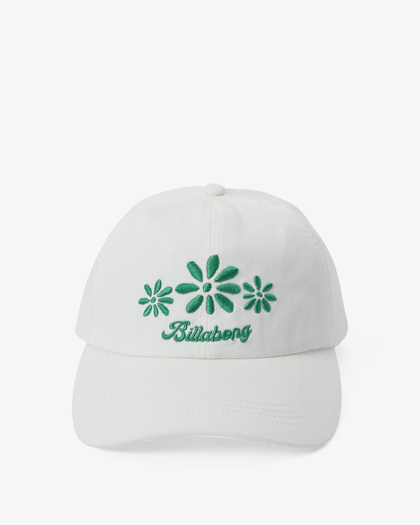 Dad Cap Strapback Hat - White Multi