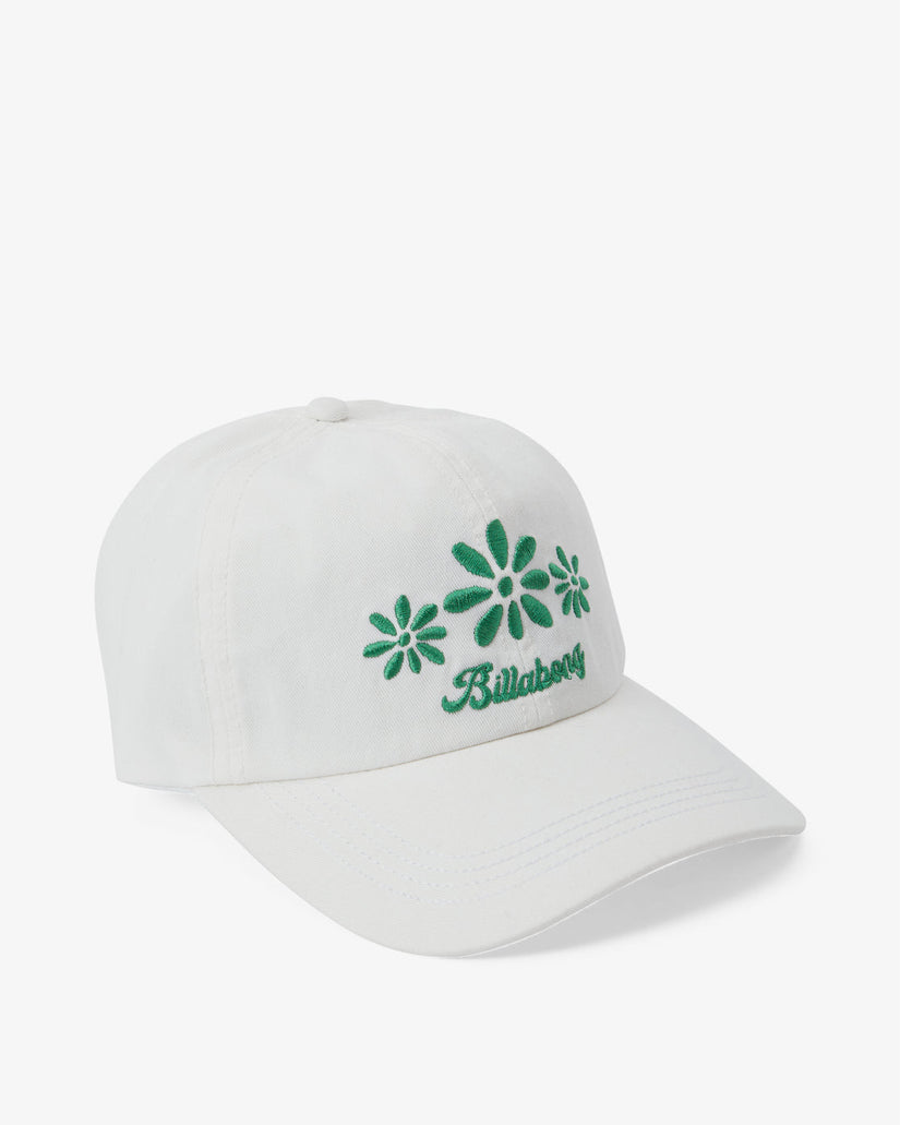 Dad Cap Strapback Hat - White Multi