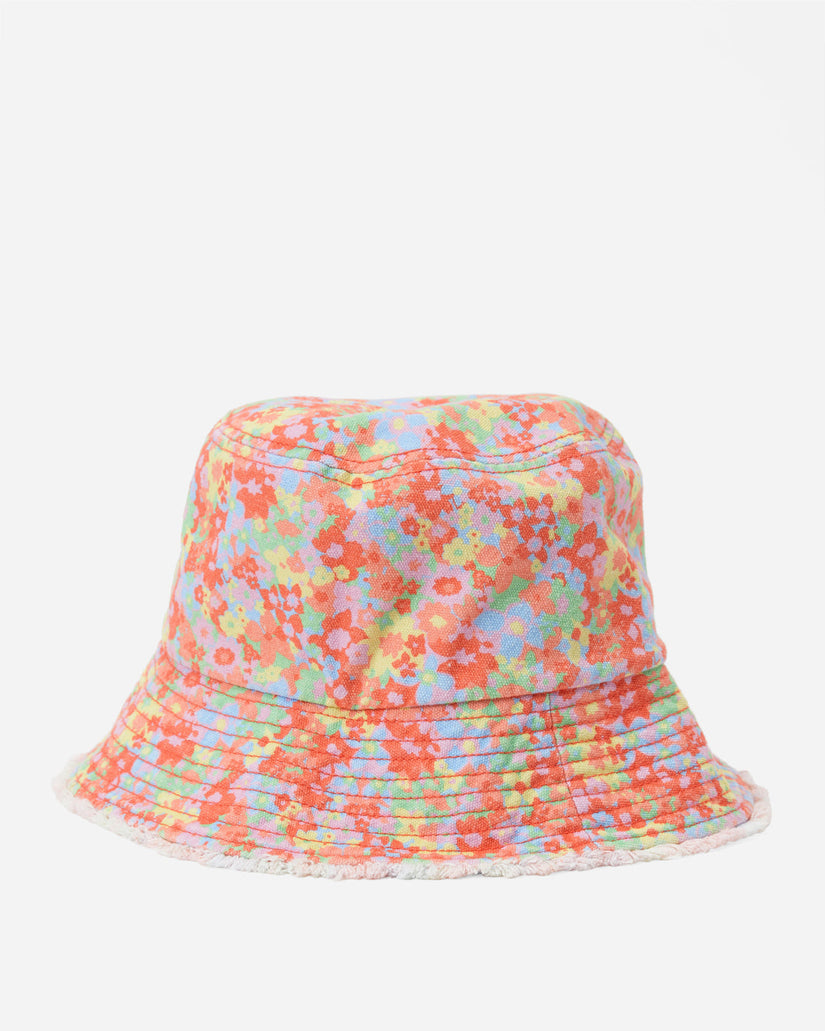 Suns Out Bucket Hat - Pink Trails