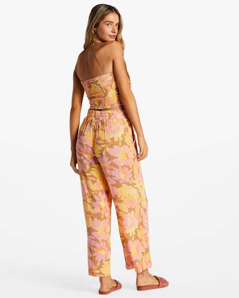 Sun Rays Crinkle Pants - Multi