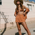 Day Tripper Shorts - Toffee