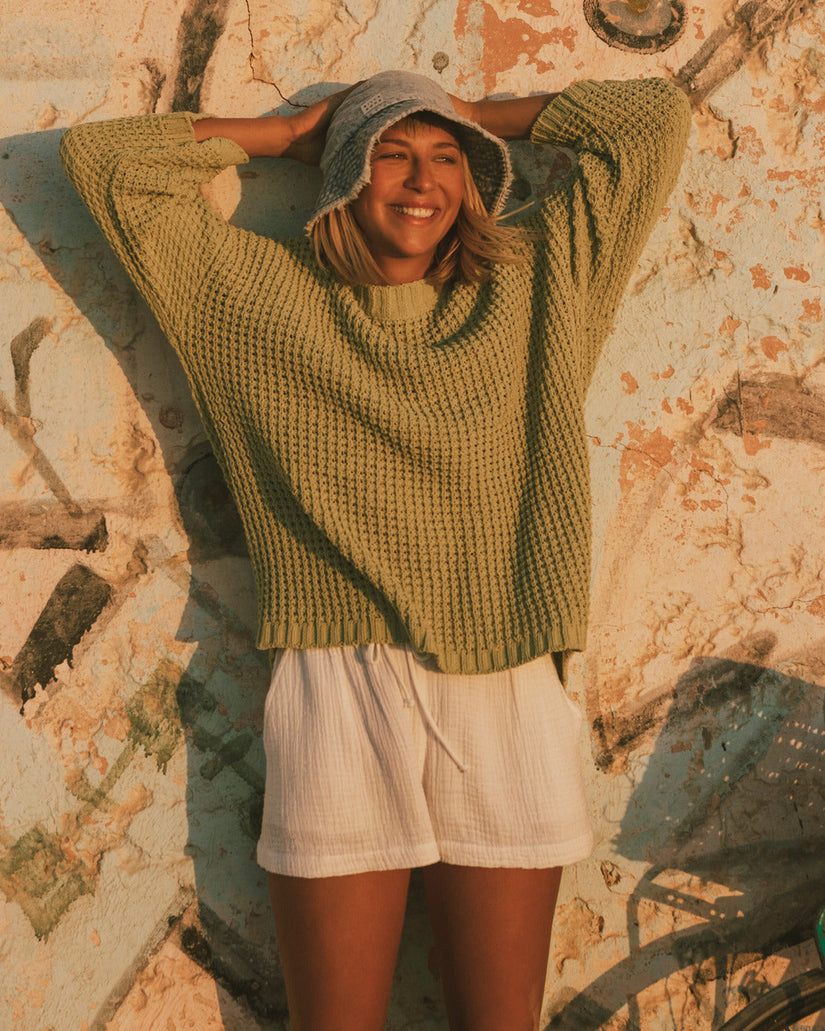 Happy Haze Sweater - Willow