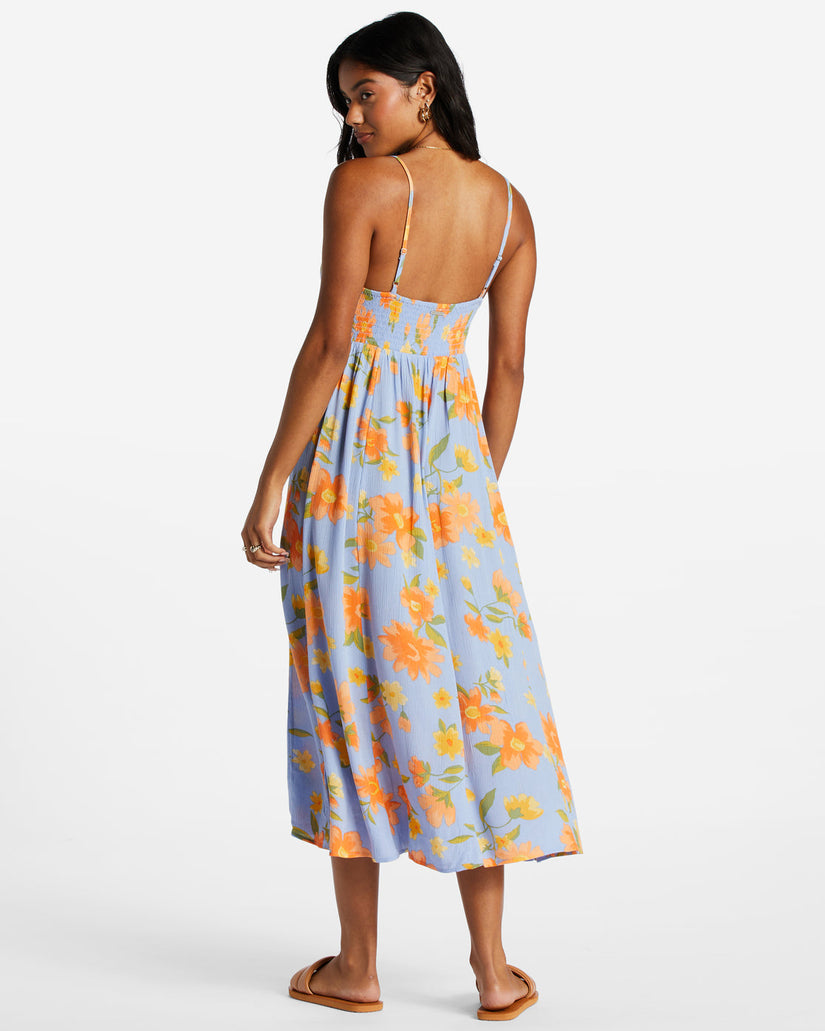 Last Sunset Midi Dress - Outta The Blue