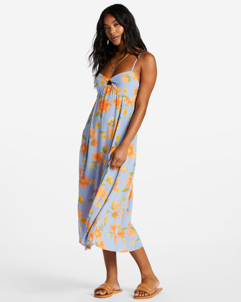 Last Sunset Midi Dress - Outta The Blue