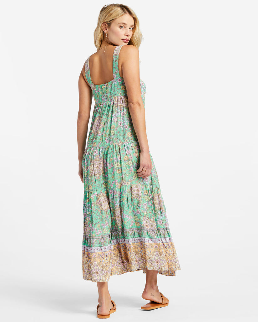 La Mer Midi Dress - Green