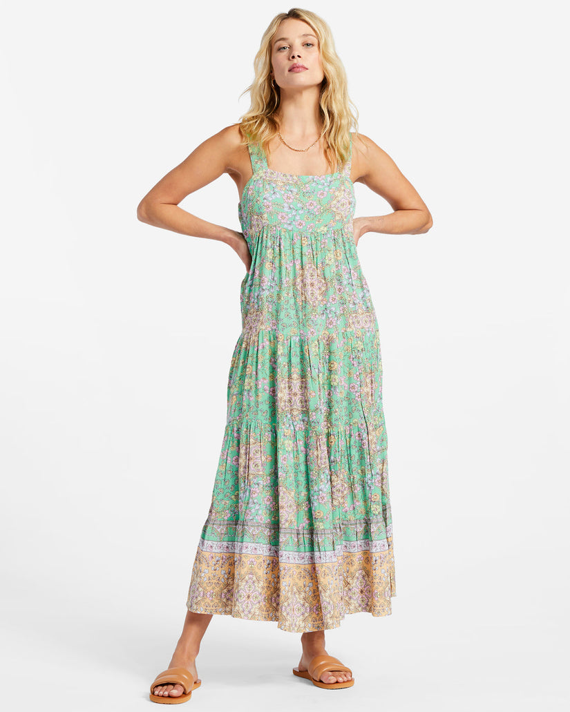 La Mer Midi Dress - Green