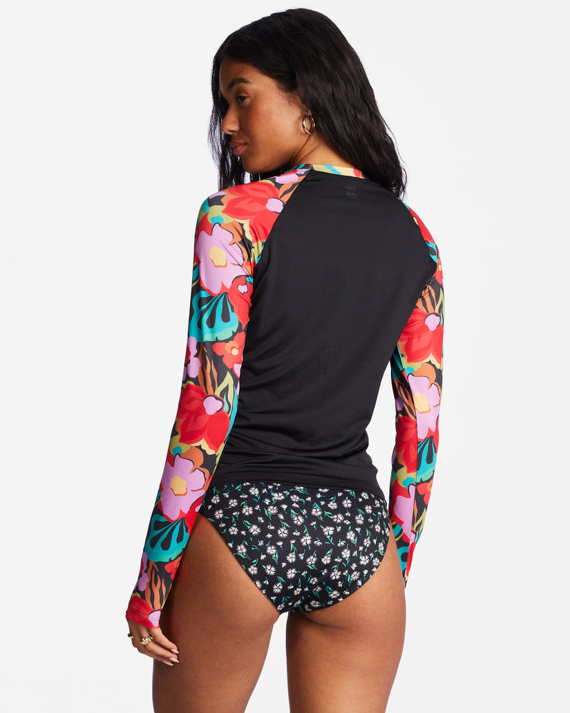 Islands Away Long Sleeve Upf 50 Rashguard - Multi