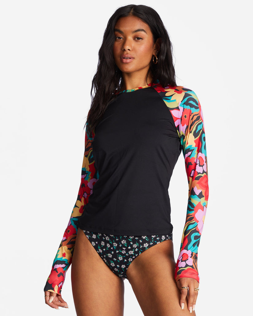 Islands Away Long Sleeve Upf 50 Rashguard - Multi