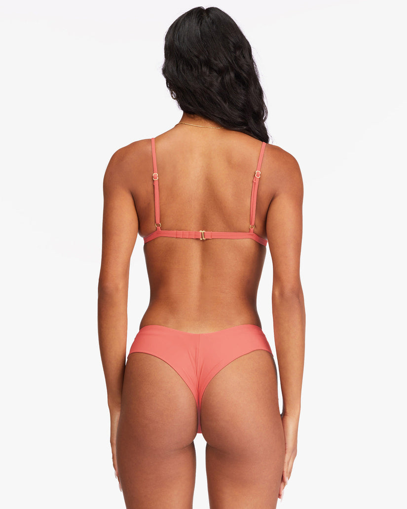 Sol Searcher Ceci Triangle Bikini Top - Lifes A Peach