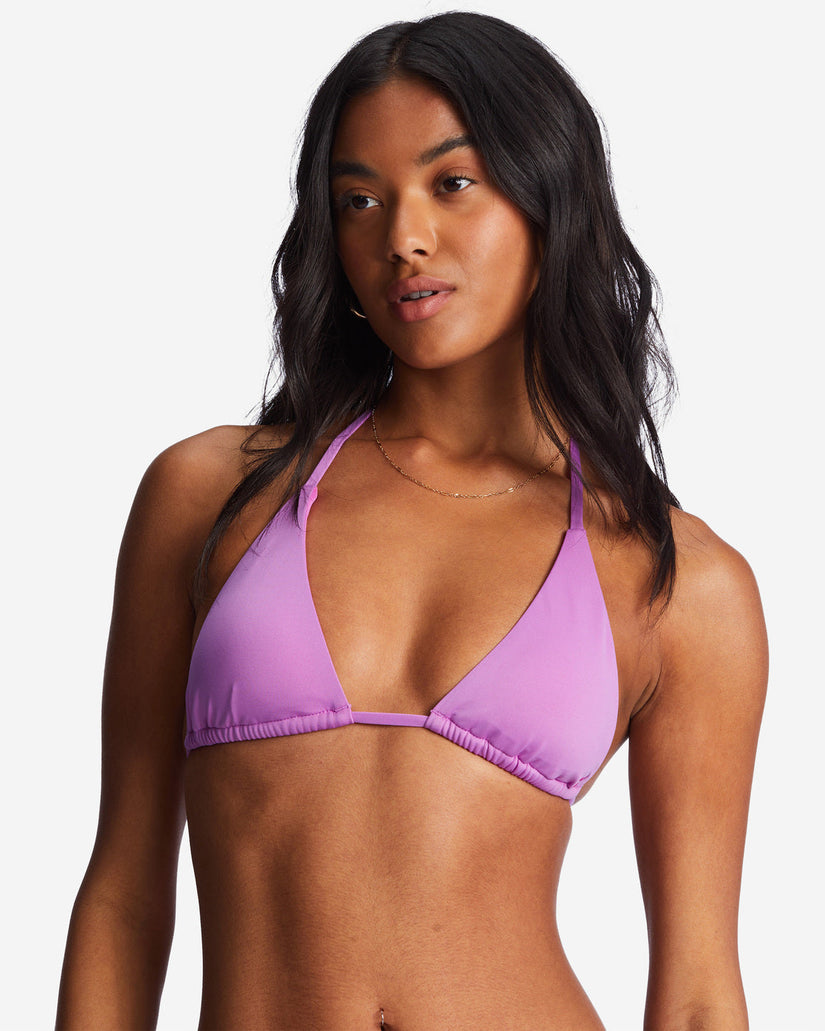 Sol Searcher Multi-Way Triangle Bikini Top - Bright Orchid