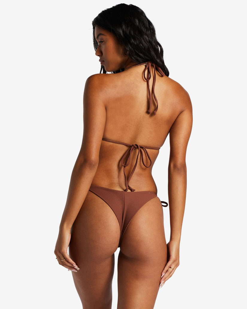 Tanlines Multi Triangle Bikini Top - Mocha