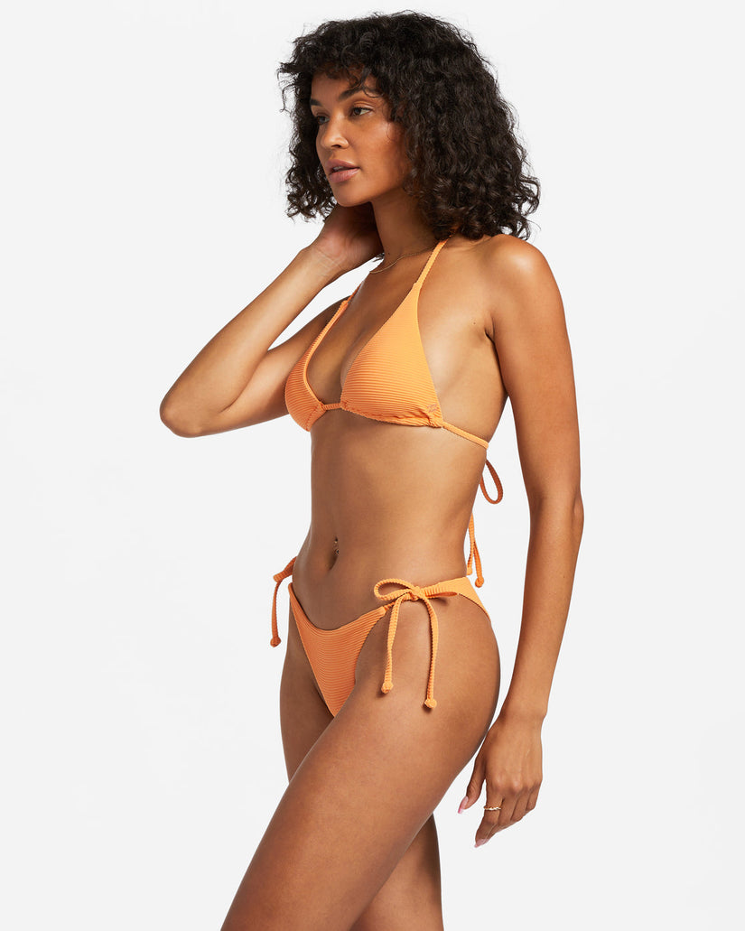 Tanlines Multi Triangle Bikini Top - Orange Peel