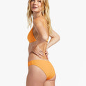 Tanlines Lowrider Bikini Bottoms - Orange Peel