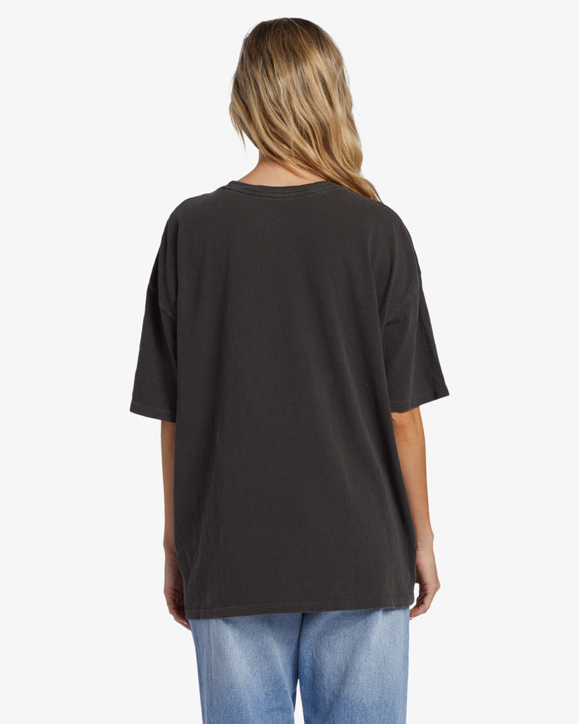 Warm Waves T-Shirt - Off Black