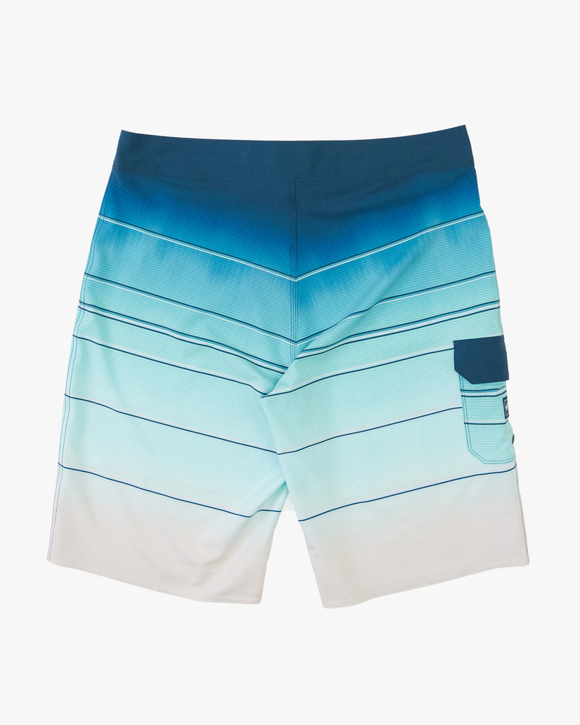 All Day Stripe Pro Boardshorts 21" - Mint