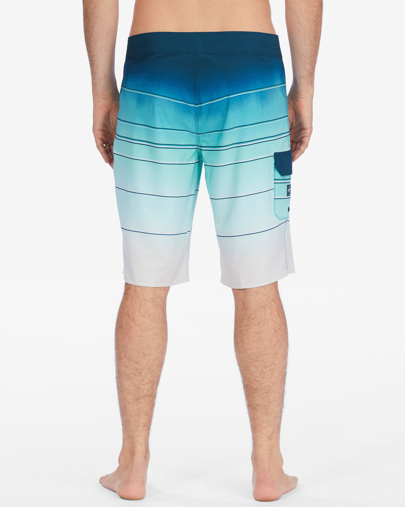 All Day Stripe Pro Boardshorts 21" - Mint