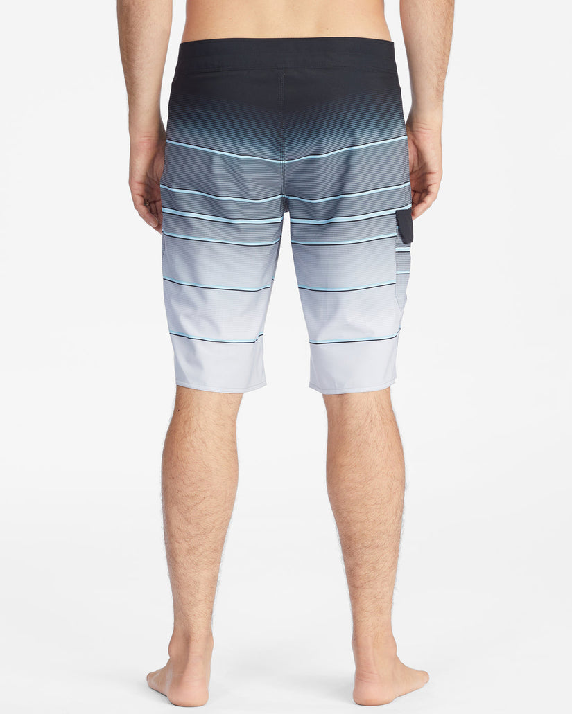 All Day Stripe Pro Boardshorts 21" - Stealth