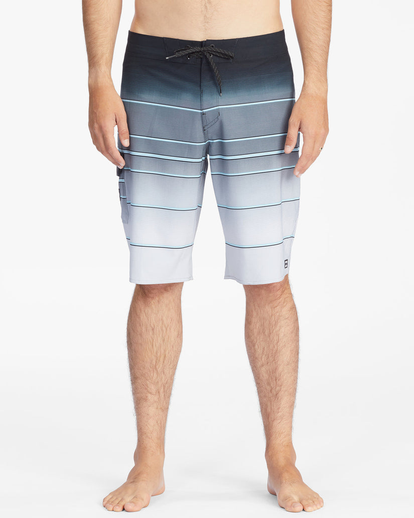 All Day Stripe Pro Boardshorts 21" - Stealth