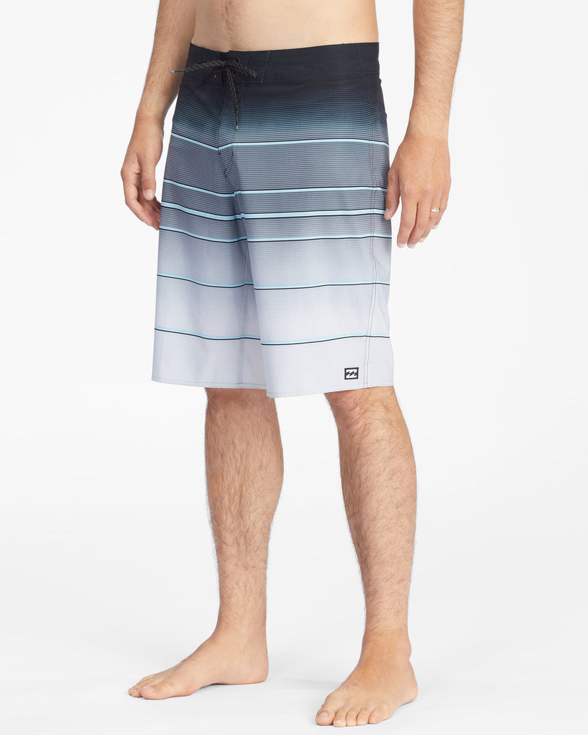 All Day Stripe Pro Boardshorts 21" - Stealth