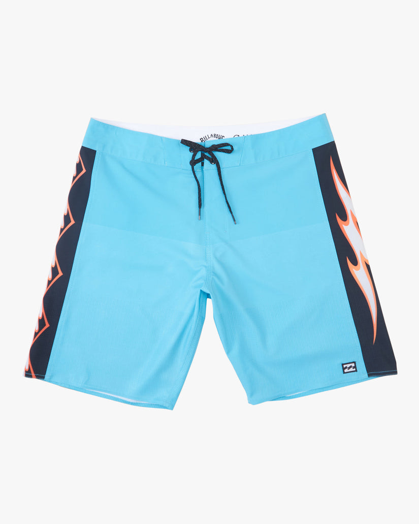 D Bah Airlite Boardshorts 19" - Neon Blue