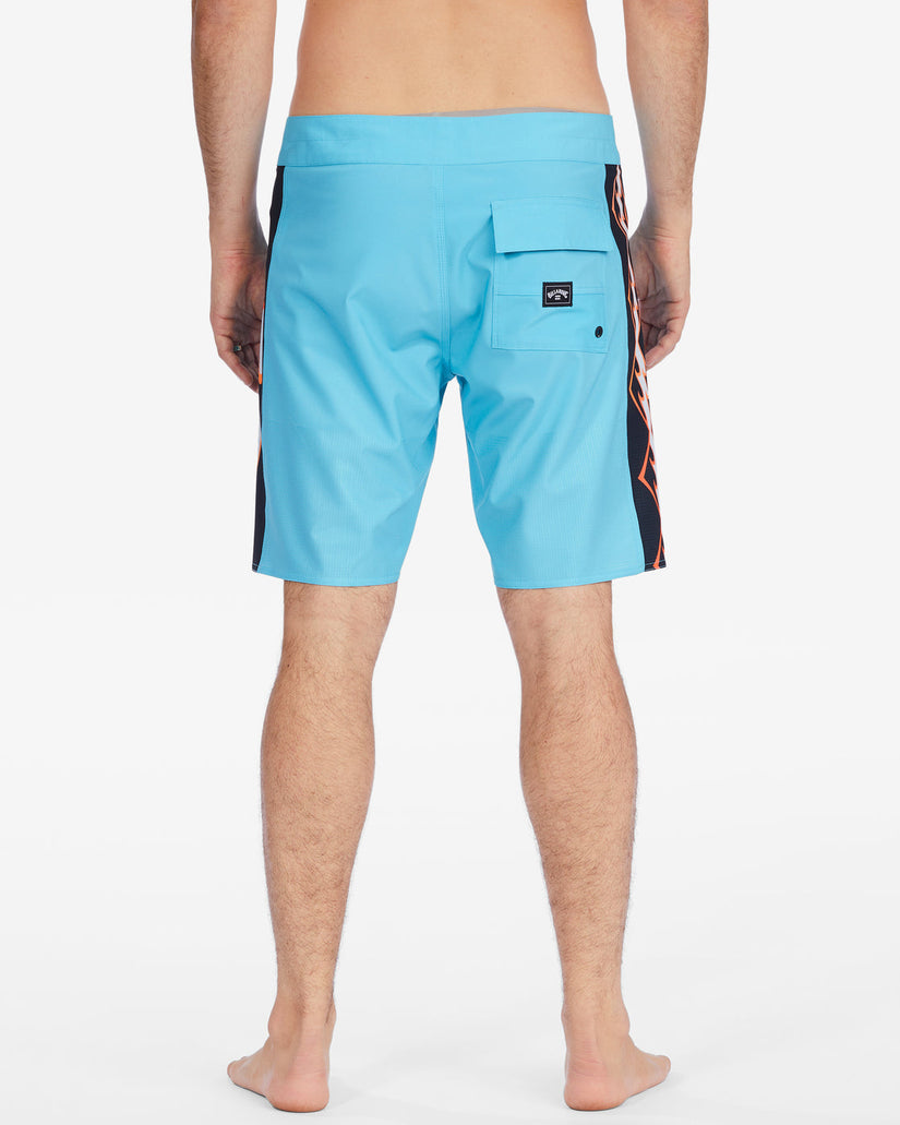 D Bah Airlite Boardshorts 19" - Neon Blue