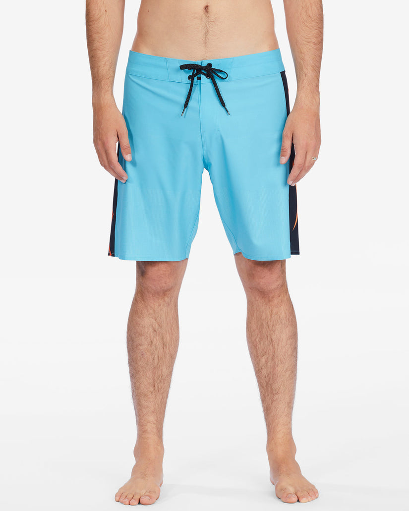 D Bah Airlite Boardshorts 19" - Neon Blue