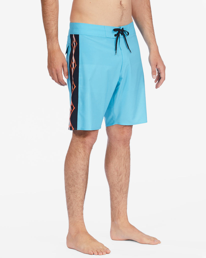 D Bah Airlite Boardshorts 19" - Neon Blue