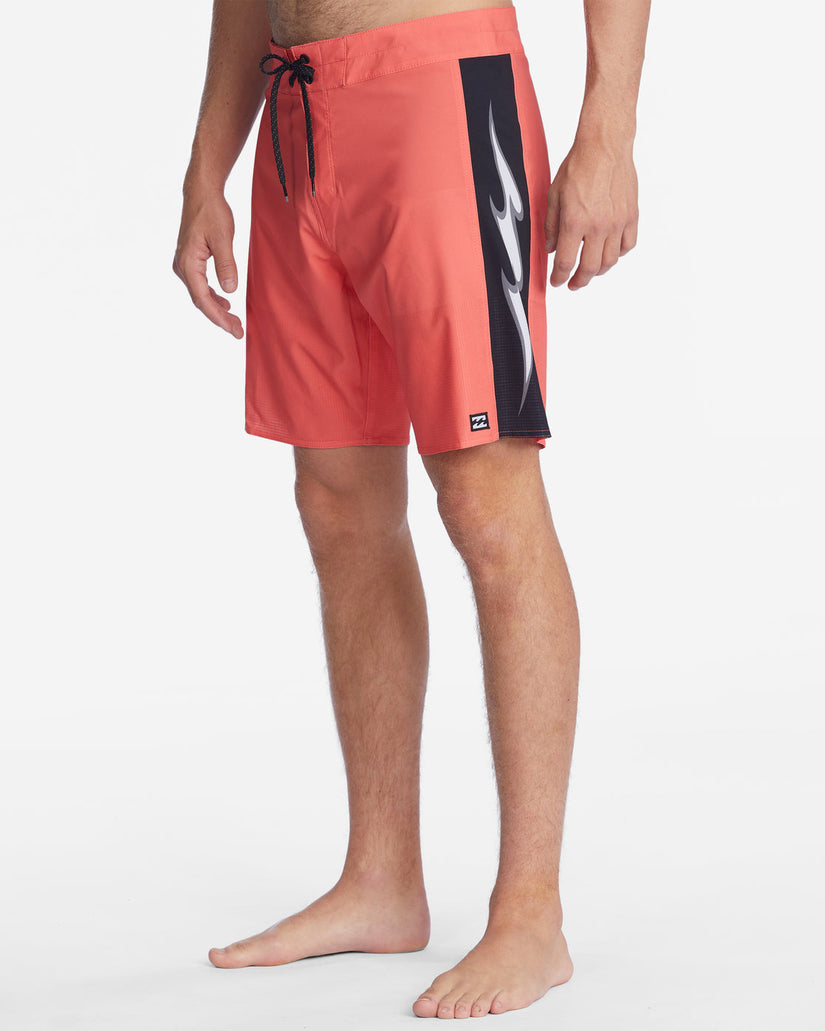 D Bah Airlite Boardshorts 19" - Red