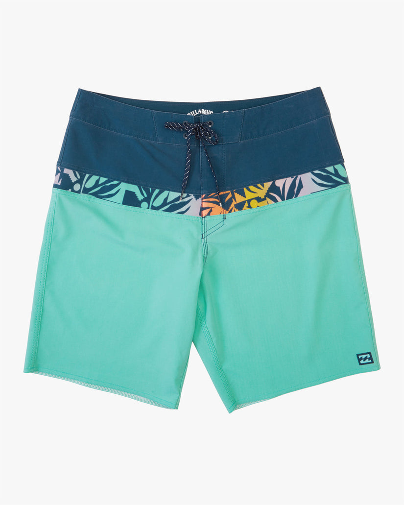 Momentum Pro Boardshorts 19" - Aqua