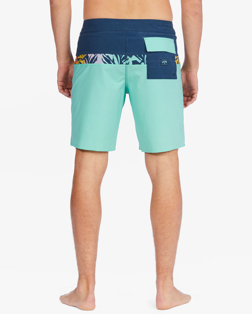 Momentum Pro Boardshorts 19" - Aqua