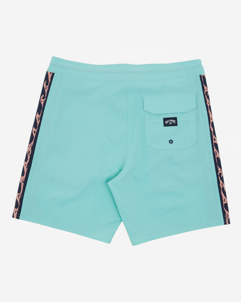 D Bah Lo Tide 18" Boardshorts - Minty