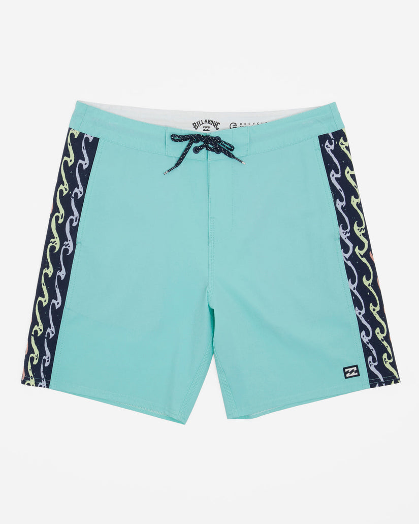 D Bah Lo Tide 18" Boardshorts - Minty