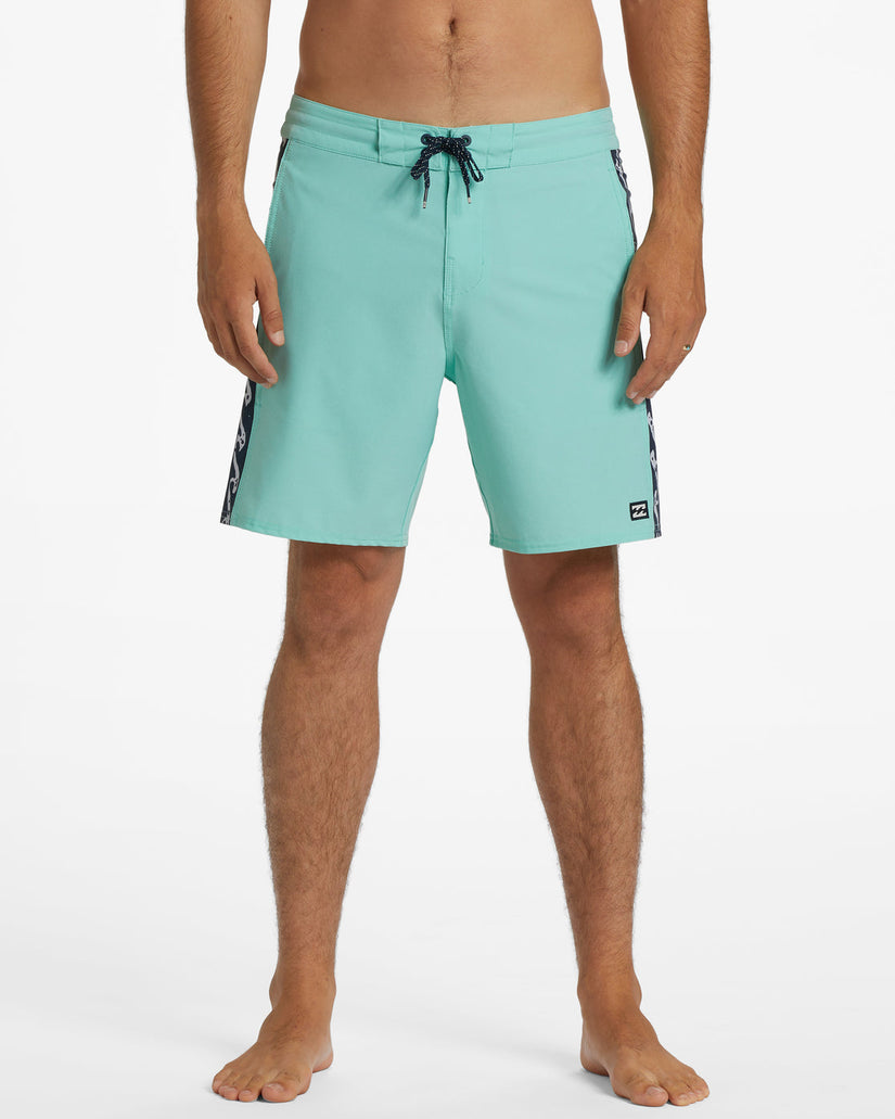 D Bah Lo Tide 18" Boardshorts - Minty