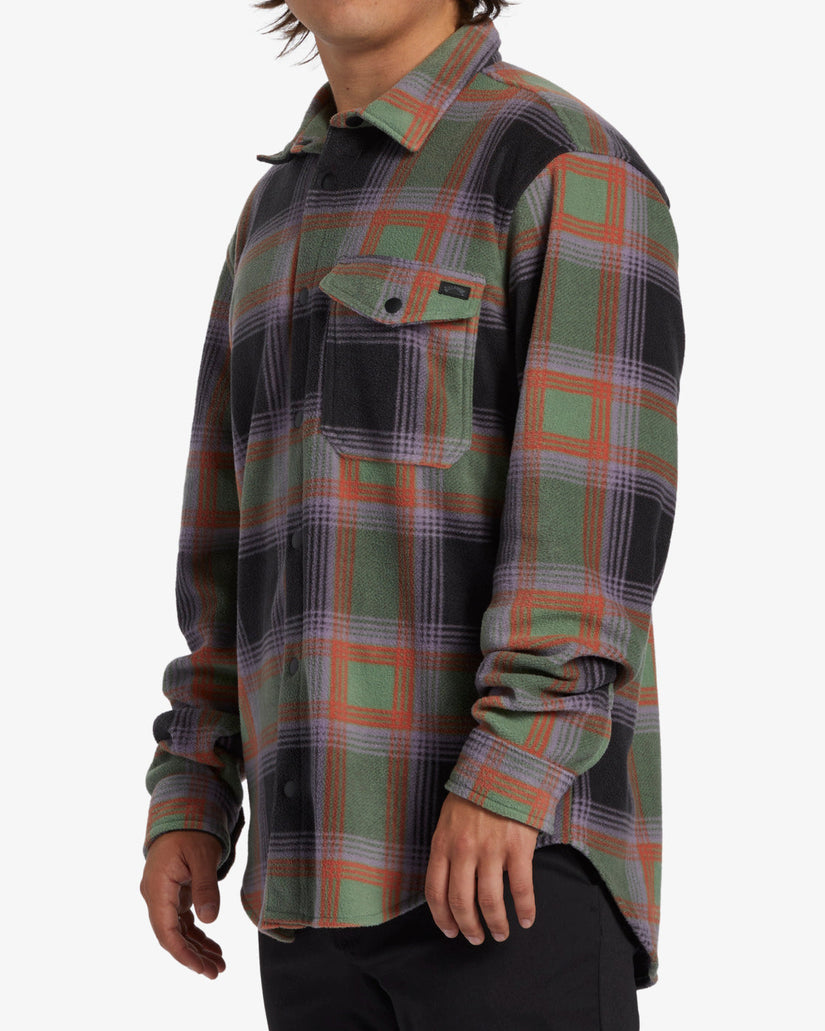 A/Div Furnace Flannel Shirt - Grey Violet