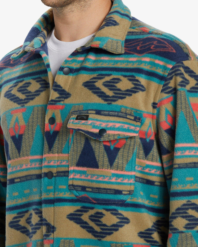 A/Div Furnace Flannel Shirt - Pacific