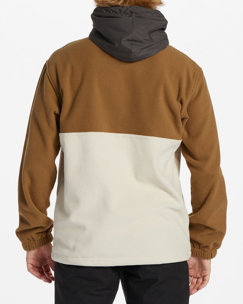 A/Div Boundary Hooded Half-Zip Pullover - Otter