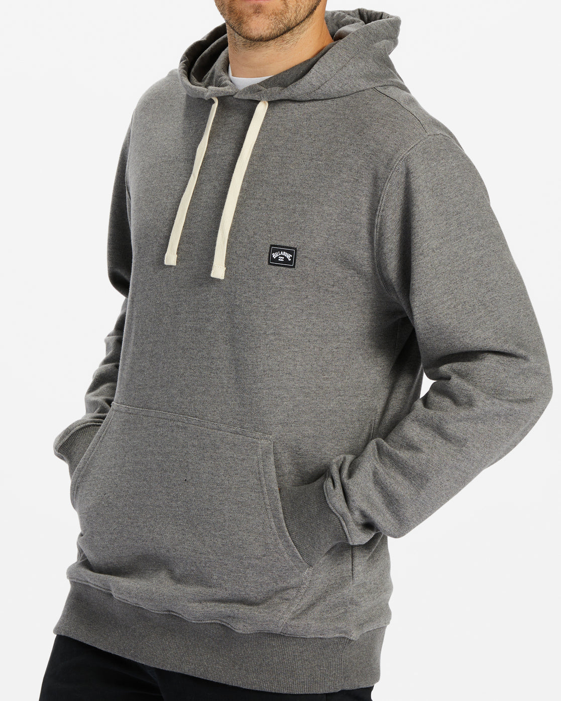 All Day Pullover Hoodie Light Grey Heather Billabong