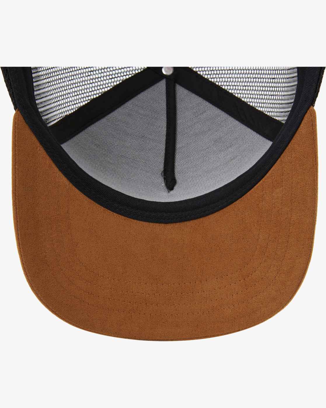 Stacked Trucker Hat - Black/Tan