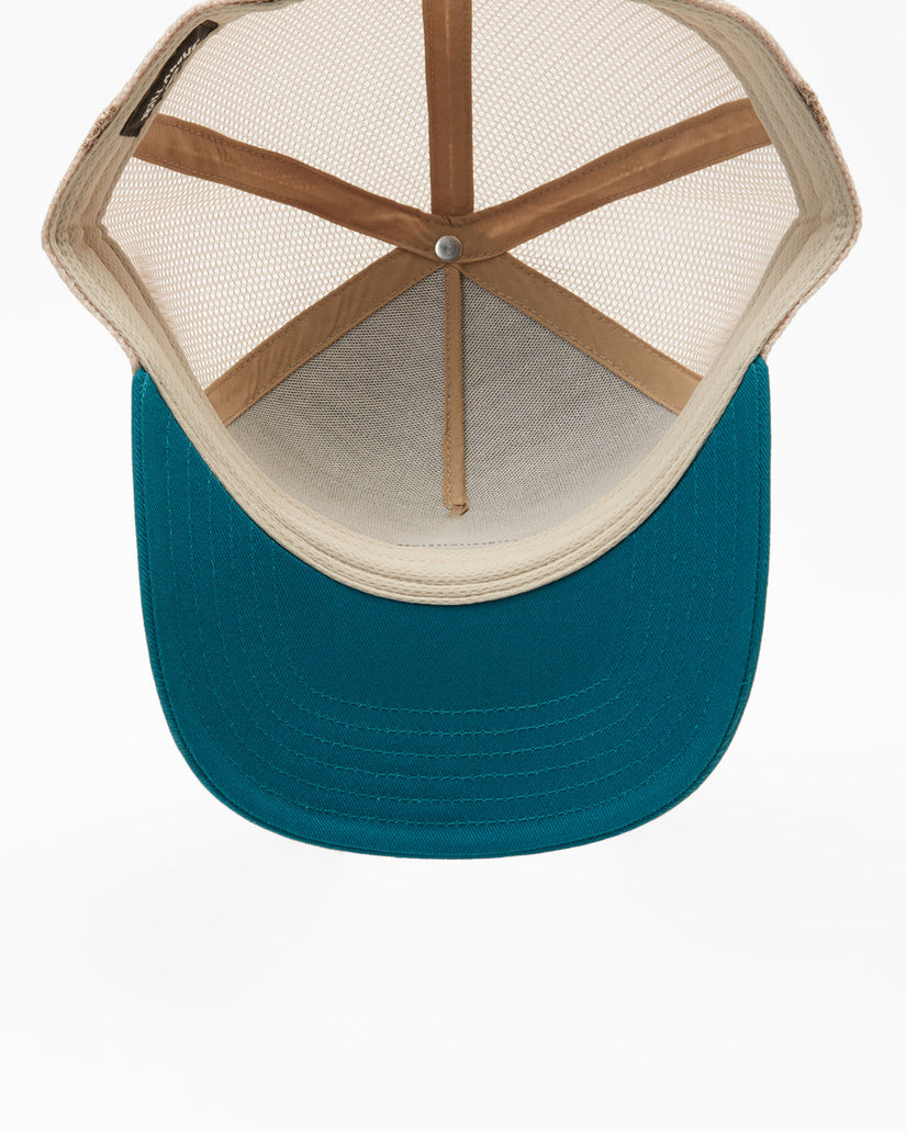 Stacked Trucker Hat - Deep Teal